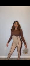 Load image into Gallery viewer, “Mocha Snatched” Jumpsuit
